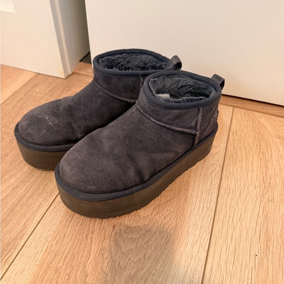 UGG Ultra Mini Platform in Eve Blue - Picture 2 of 6